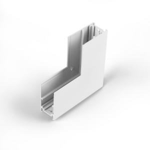 Slim Magnetic Коннектор угловой внутренний для накладного шинопровода (белый) 85091/00 85091/00