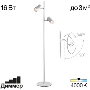 Торшер Citilux Twin CL809010N