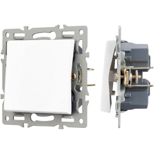 Механизм выключателя одноклавишный перекрёстный SWT-MKX1-PL-WH (250V, 16A) (Arlight, -)