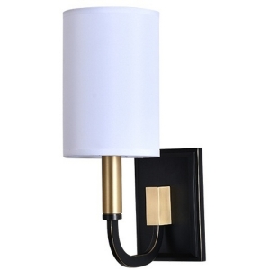 Бра Newport Darina 35201/A black+brass