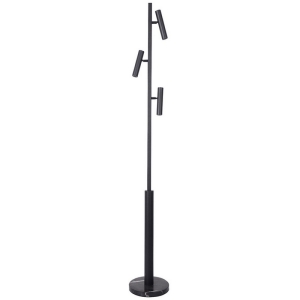 07613-F,19 Торшер Верония черный Led 9W