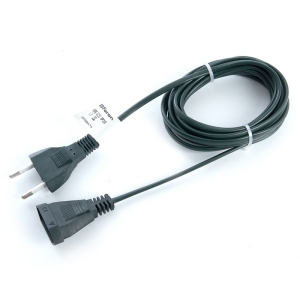 Сетевой шнур Feron 41660 для гирлянд 3м, 2*0,5мм2, IP20, зеленый, DM303